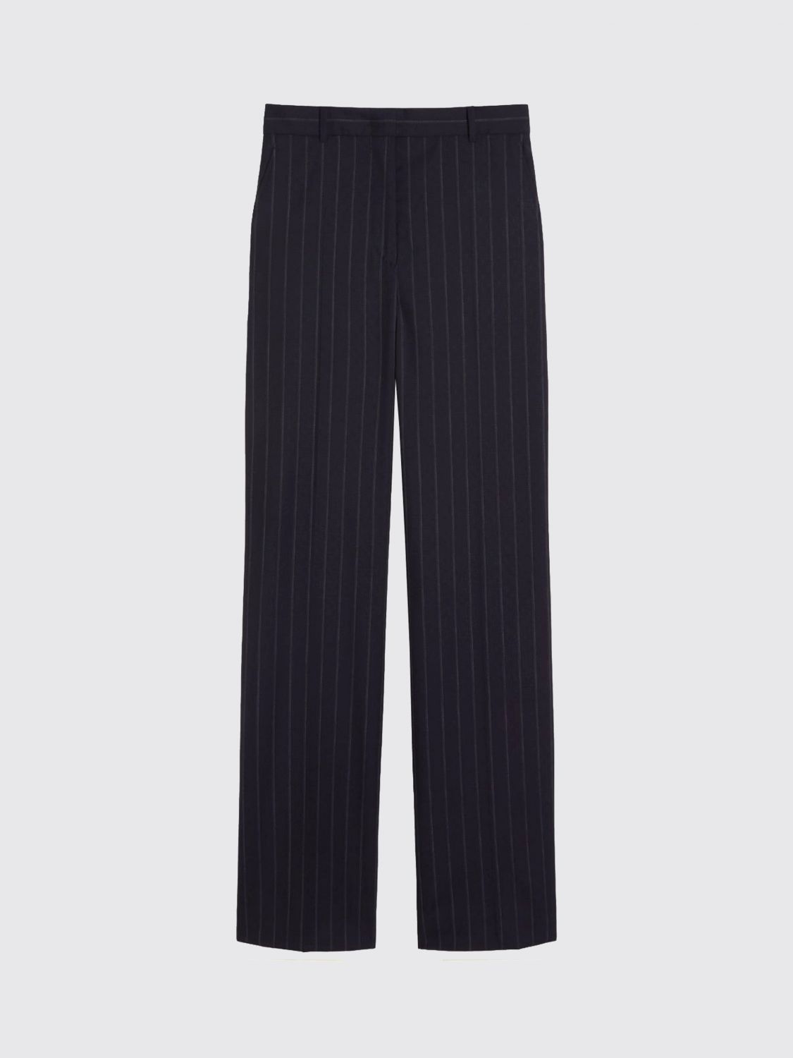 Max Mara Studio Pants Woman Blue MAX MARA STUDIO