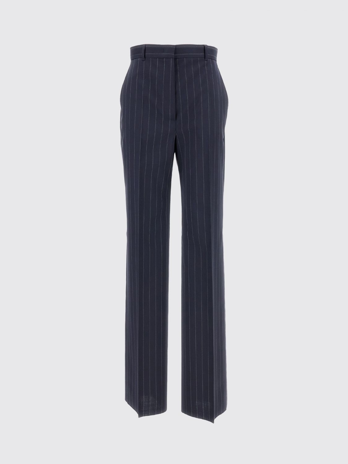 Max Mara Studio Pants Woman Blue MAX MARA STUDIO