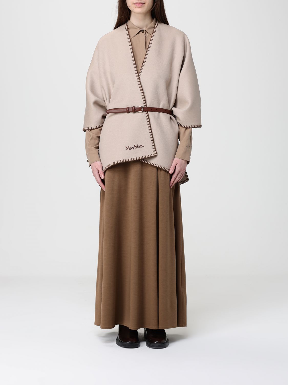 Max Mara Coat Woman Beige MAX MARA