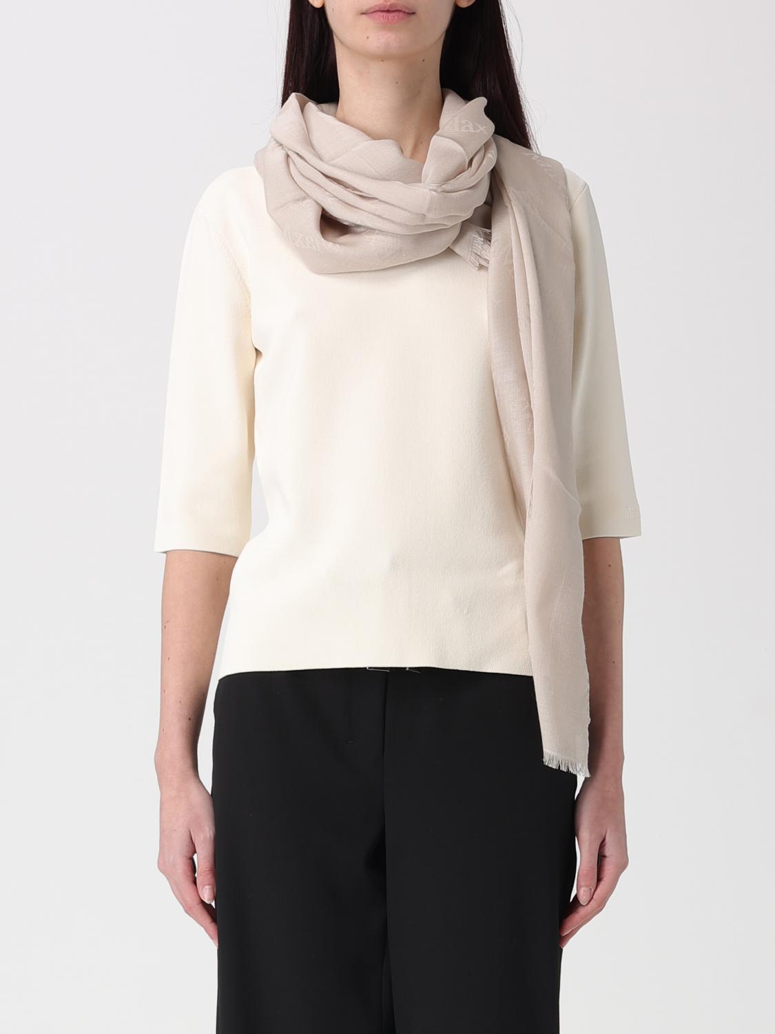 Max Mara Scarf Woman Beige