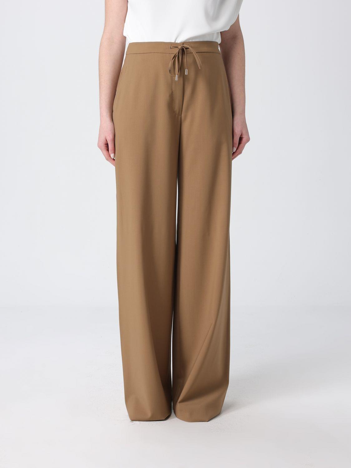 Max Mara Studio Pants Woman Camel MAX MARA STUDIO