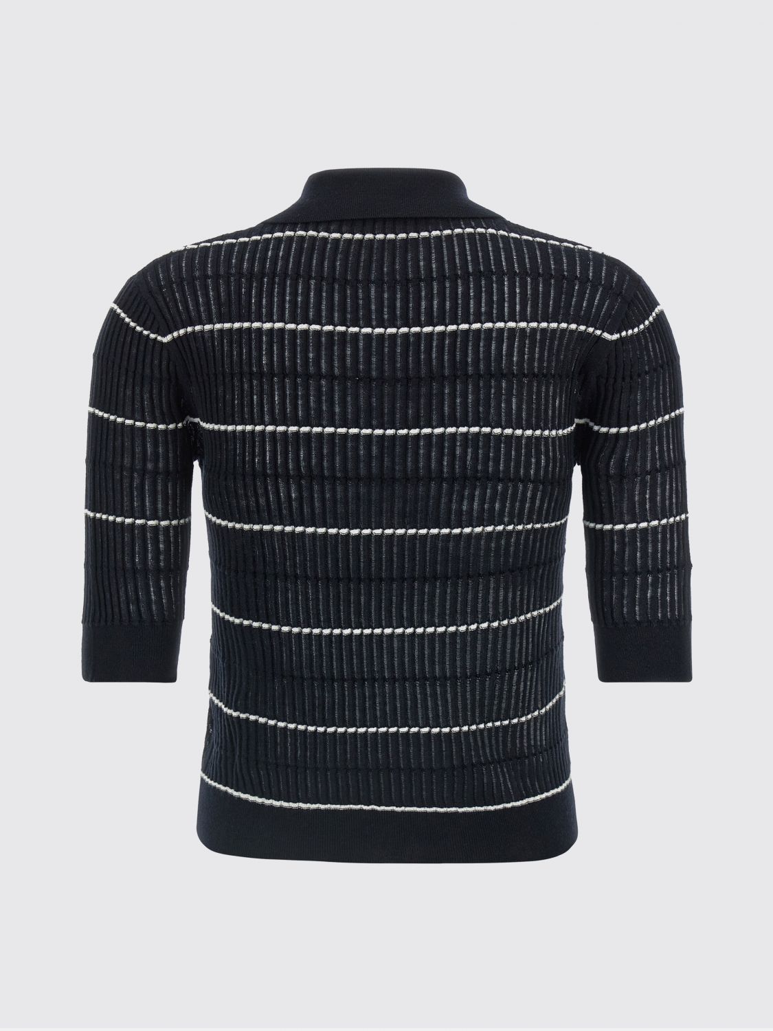 Max Mara Studio Polo Shirt Woman Blue MAX MARA STUDIO