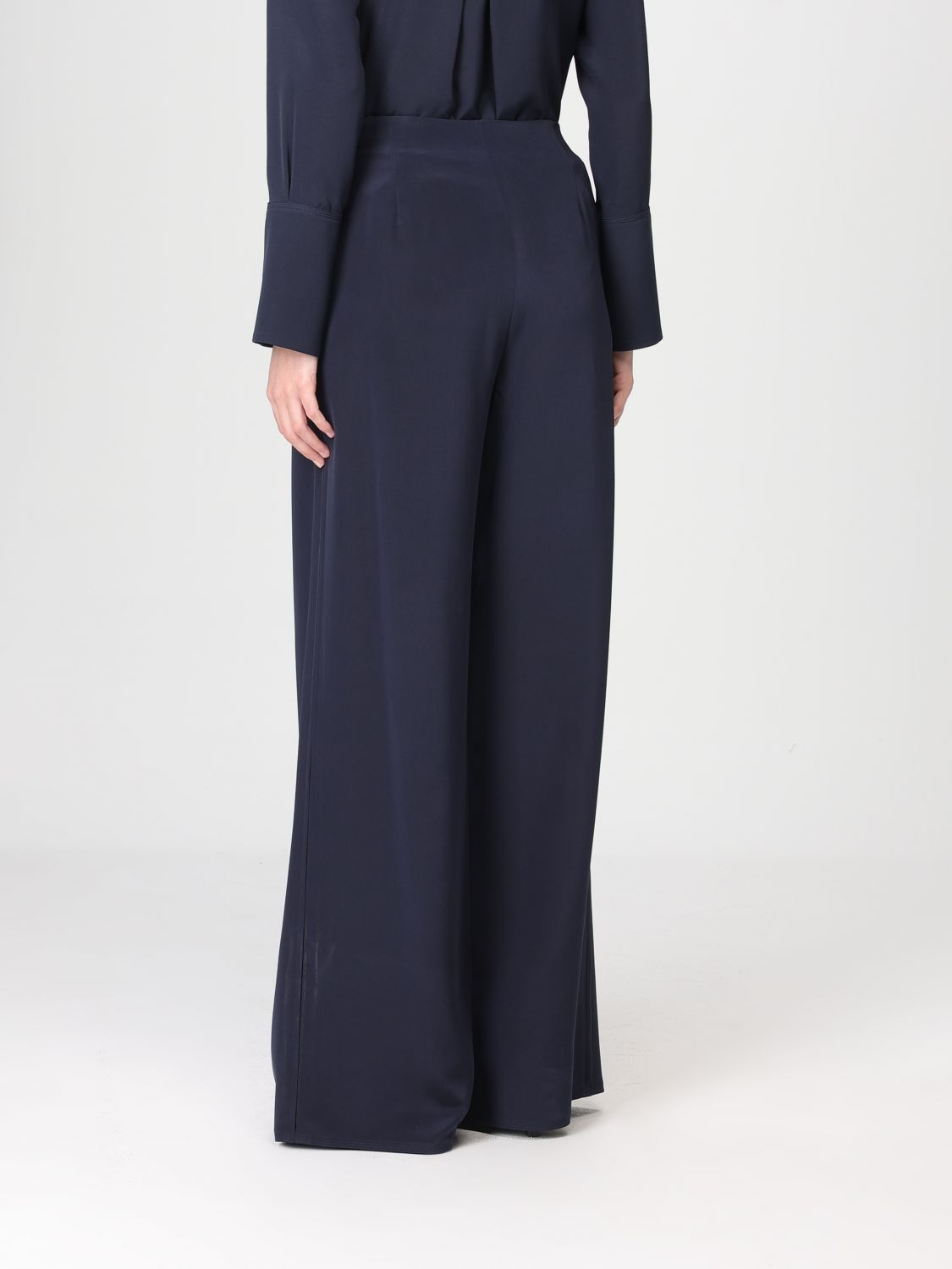 Max Mara Pants Woman Blue MAX MARA