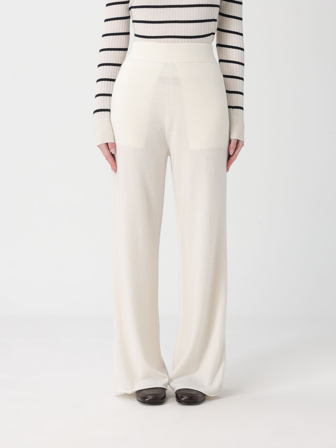 Max Mara Pants Woman White MAX MARA