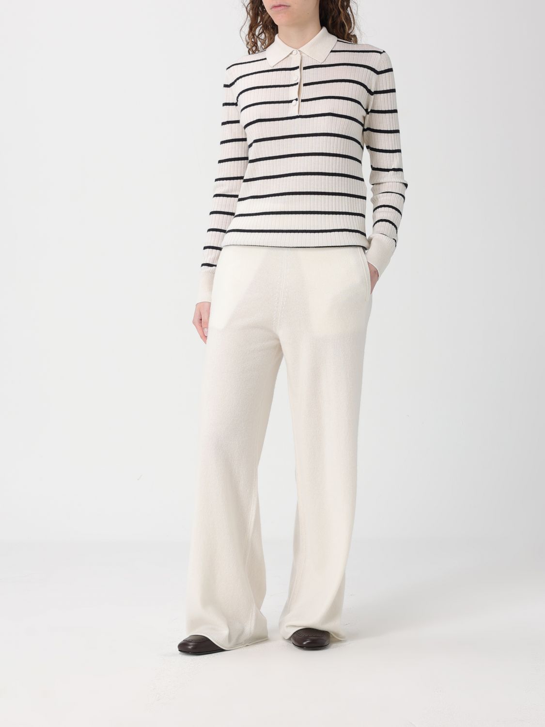 Max Mara Pants Woman White MAX MARA