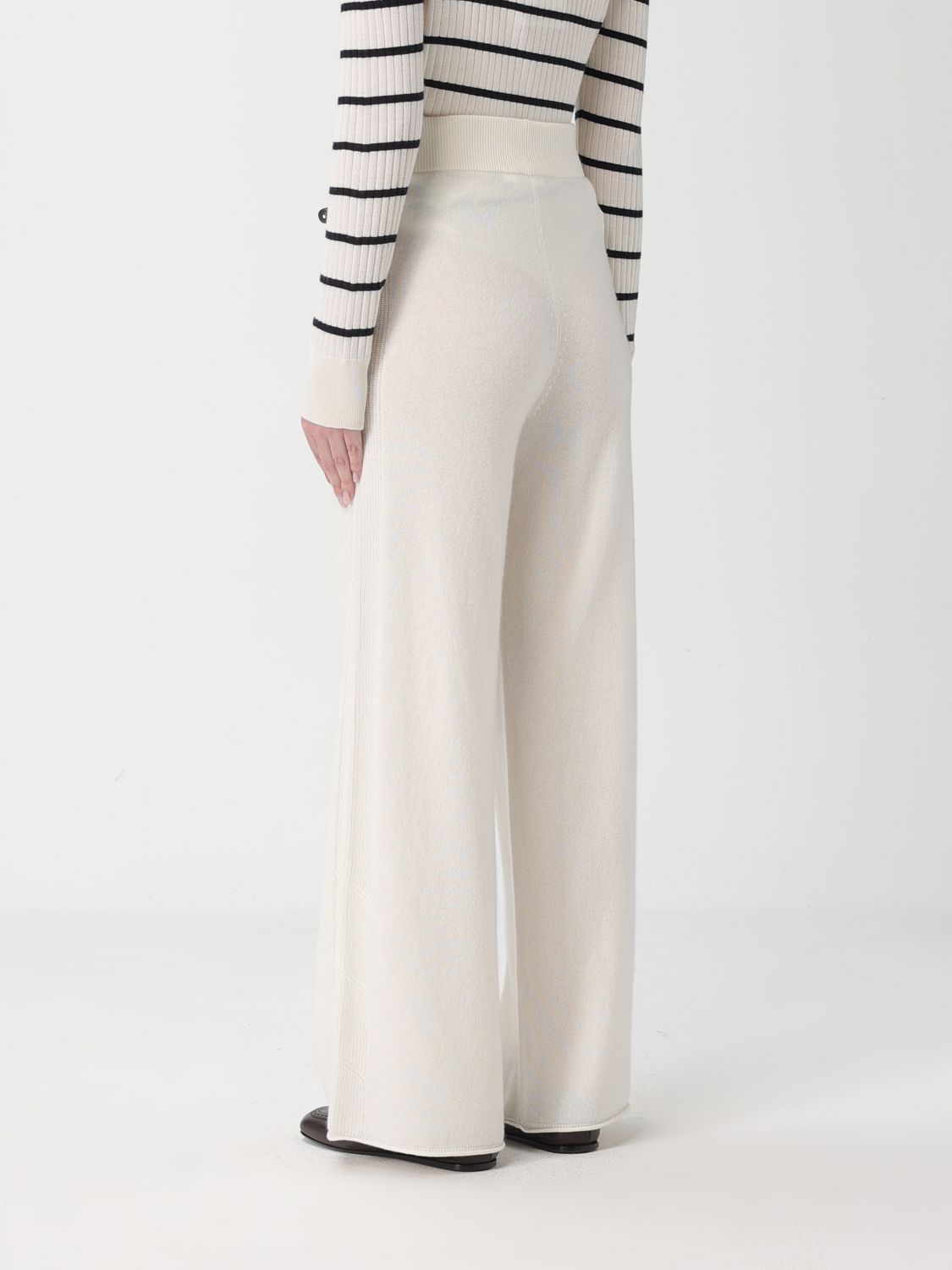 Max Mara Pants Woman White MAX MARA