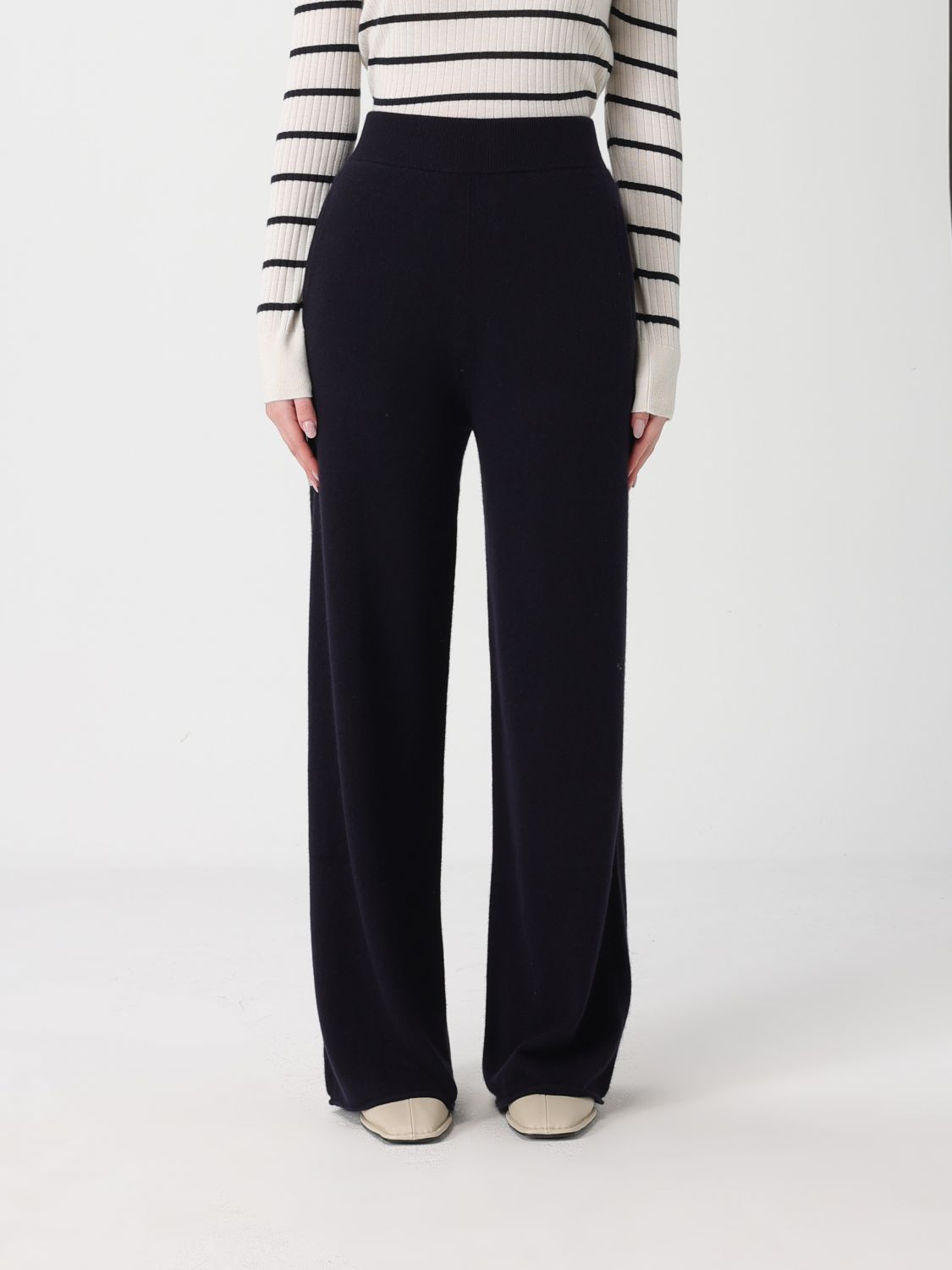 Max Mara Pants Woman Blue MAX MARA