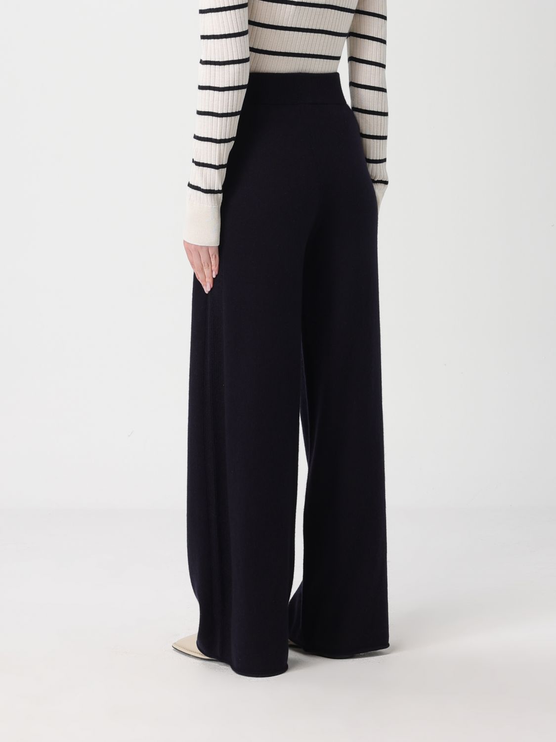 Max Mara Pants Woman Blue MAX MARA