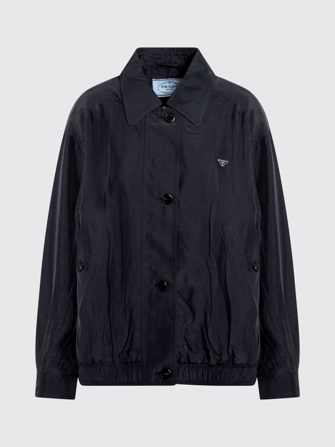 Prada Jacket Woman Blue PRADA