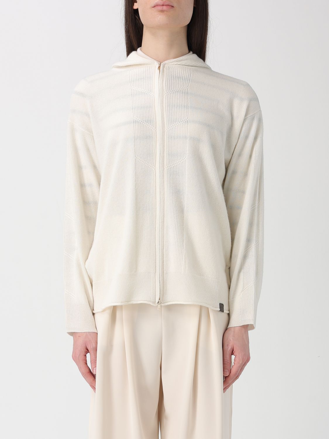 Max Mara Sweater Woman White MAX MARA