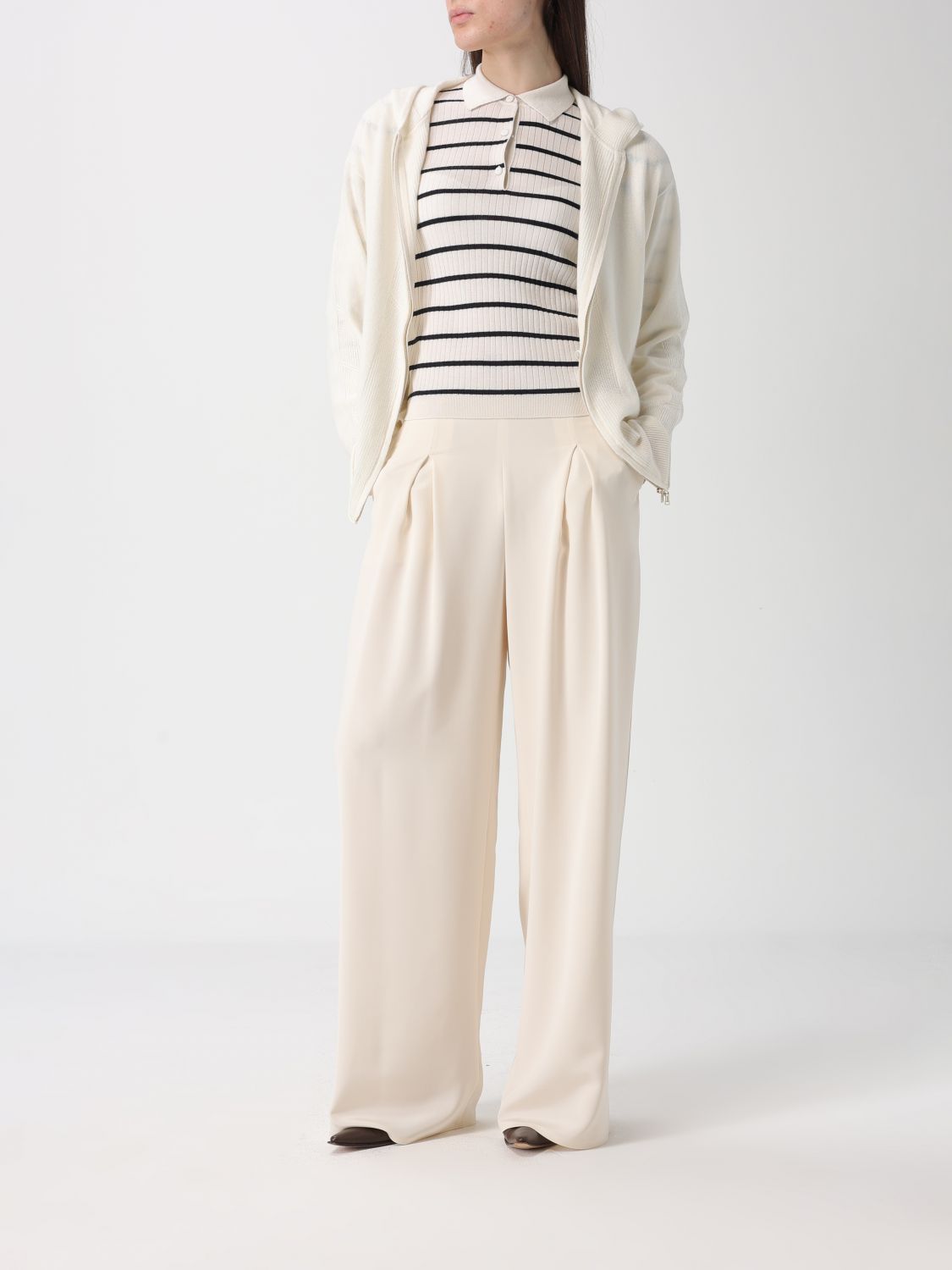 Max Mara Sweater Woman White MAX MARA