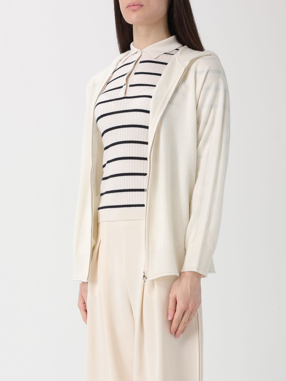Max Mara Sweater Woman White MAX MARA