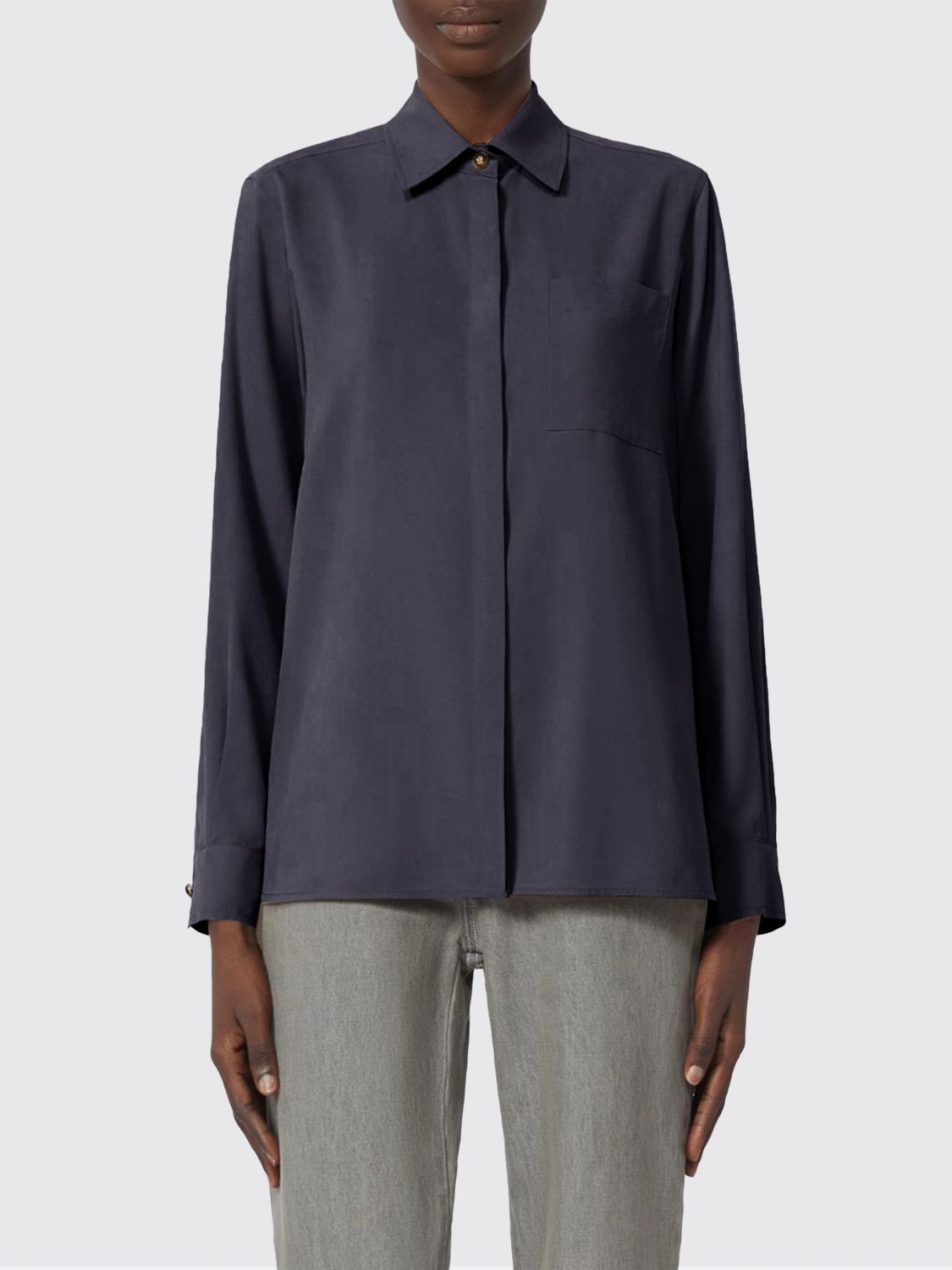 Max Mara Shirt Woman Grey MAX MARA