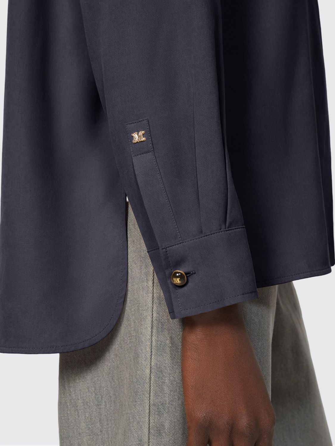 Max Mara Shirt Woman Grey MAX MARA