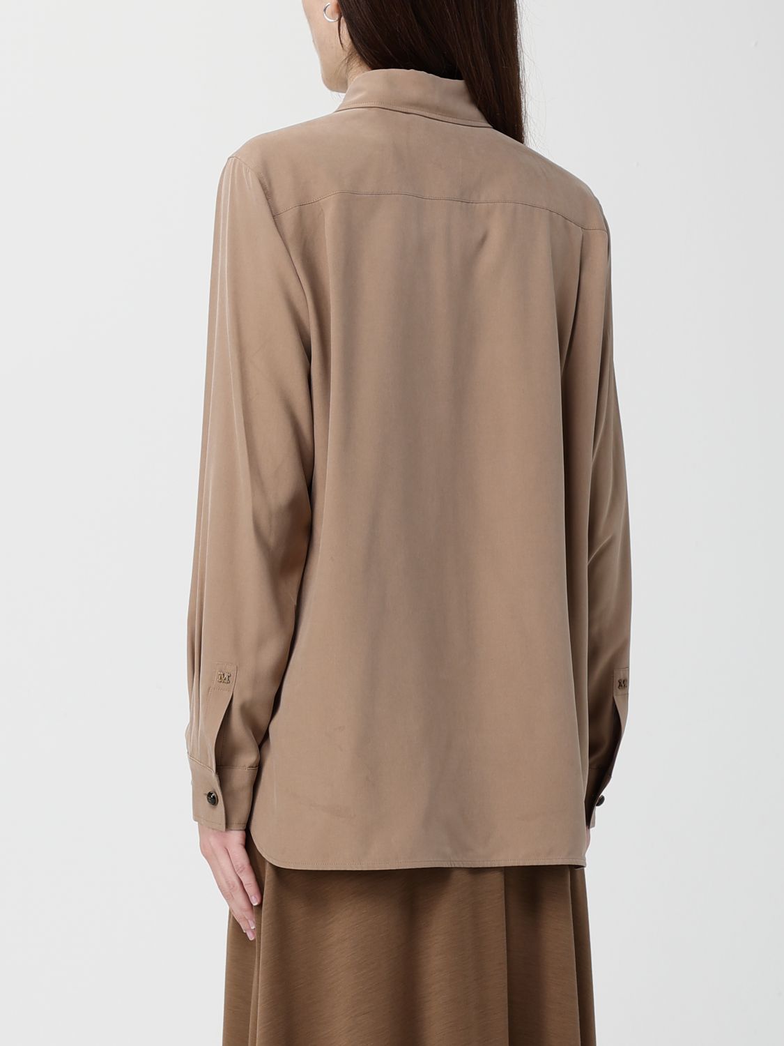 Max Mara Shirt Woman Tobacco MAX MARA