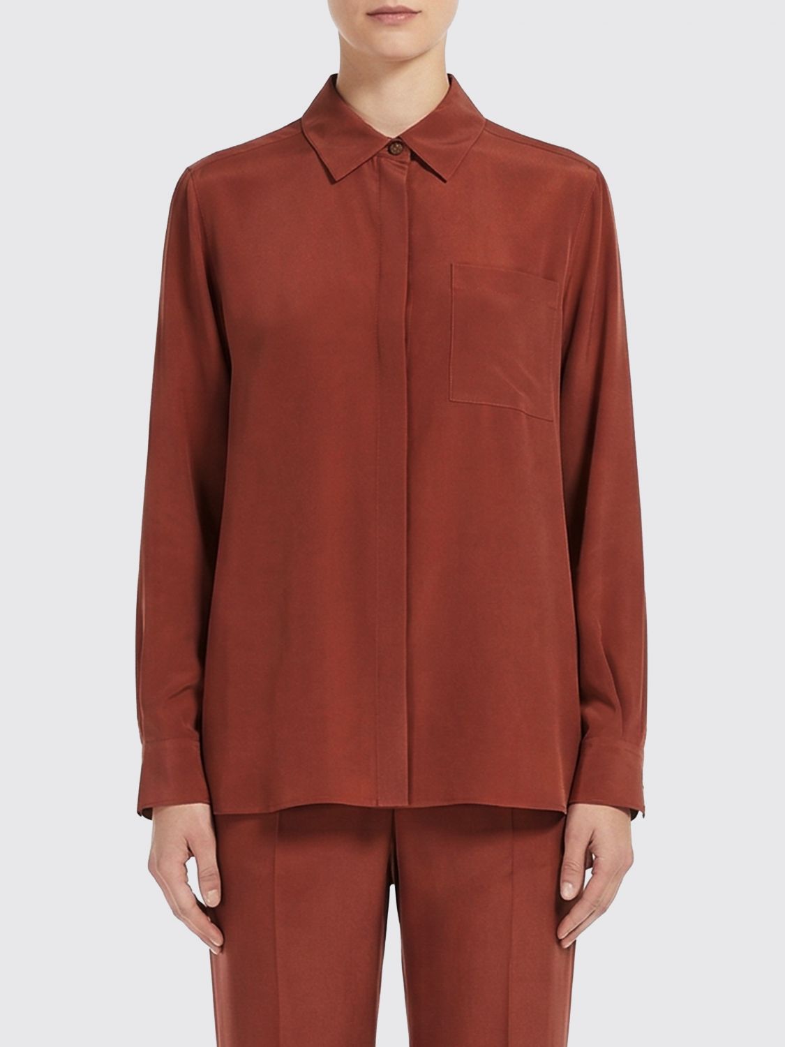 Max Mara Shirt Woman Clay Color MAX MARA