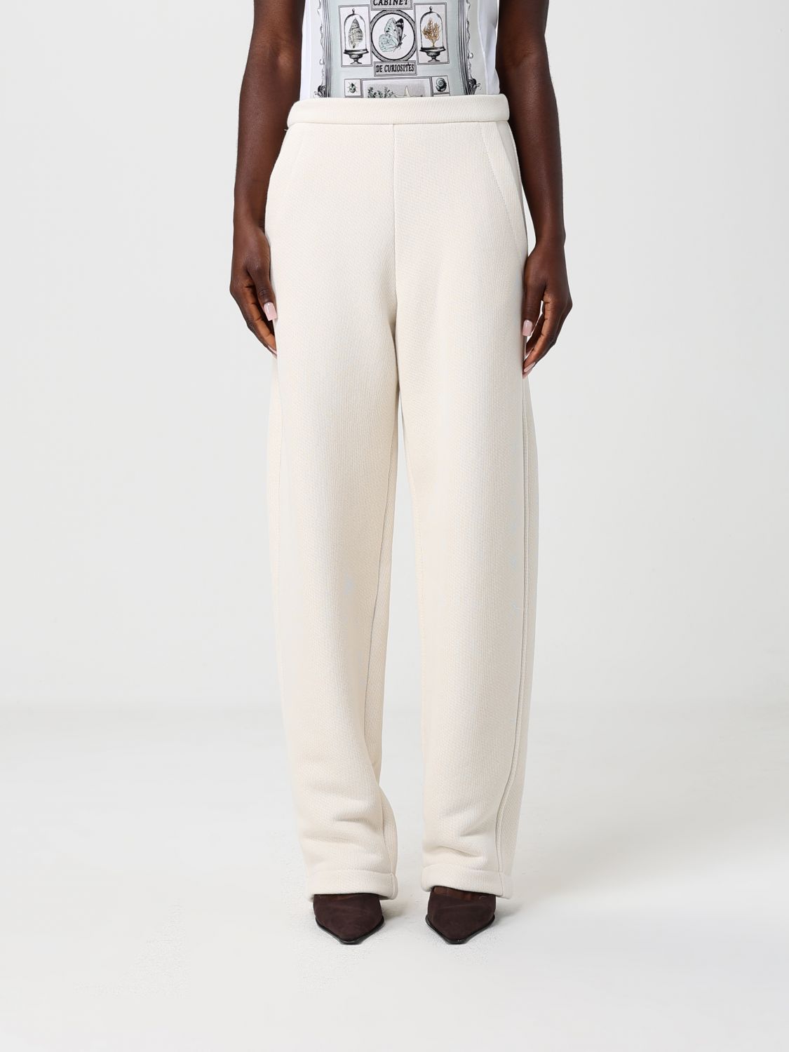Max Mara Pants Woman White MAX MARA
