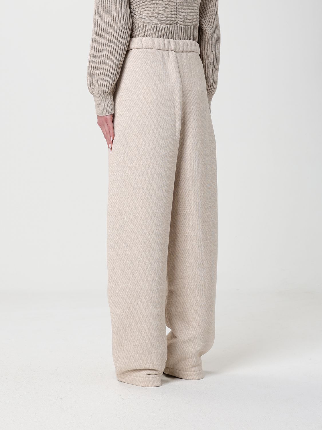 Max Mara Pants Woman Beige MAX MARA