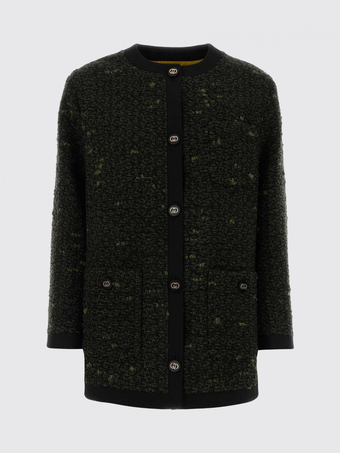 Gucci Sweater Woman Green GUCCI