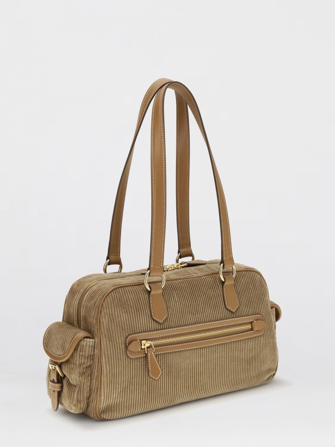 Miu Miu Shoulder Bag Woman Cocoa MIU MIU