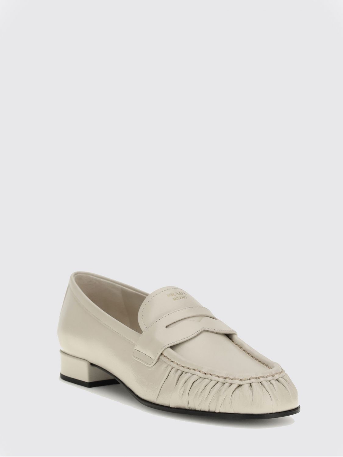 Prada Loafer Woman Ivory PRADA