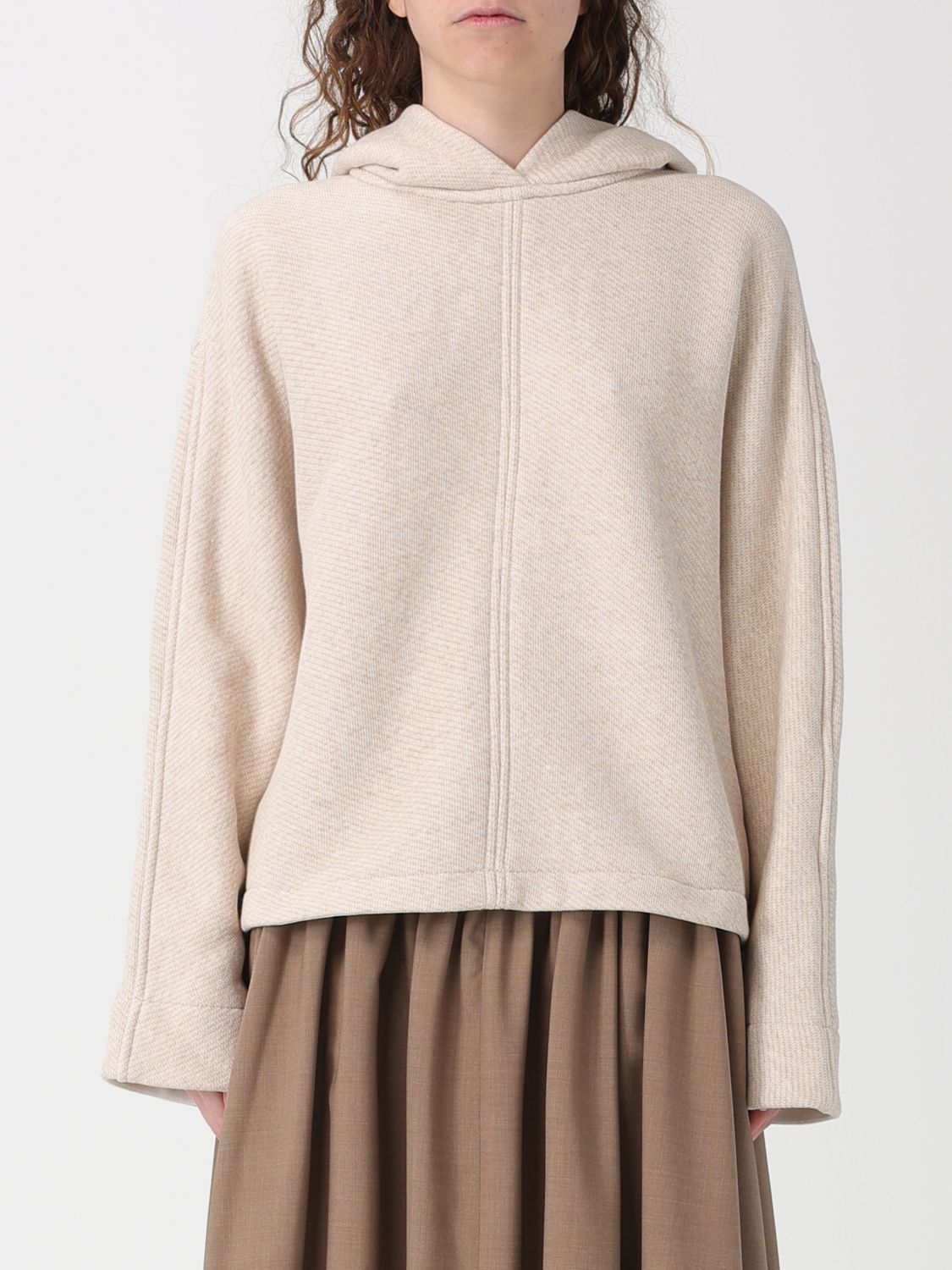 Max Mara Sweatshirt Woman Beige MAX MARA
