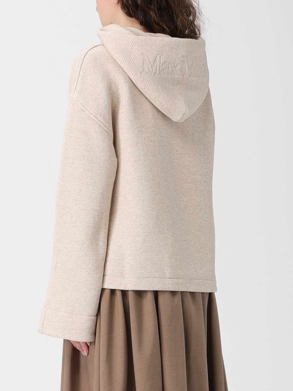 Max Mara Sweatshirt Woman Beige MAX MARA