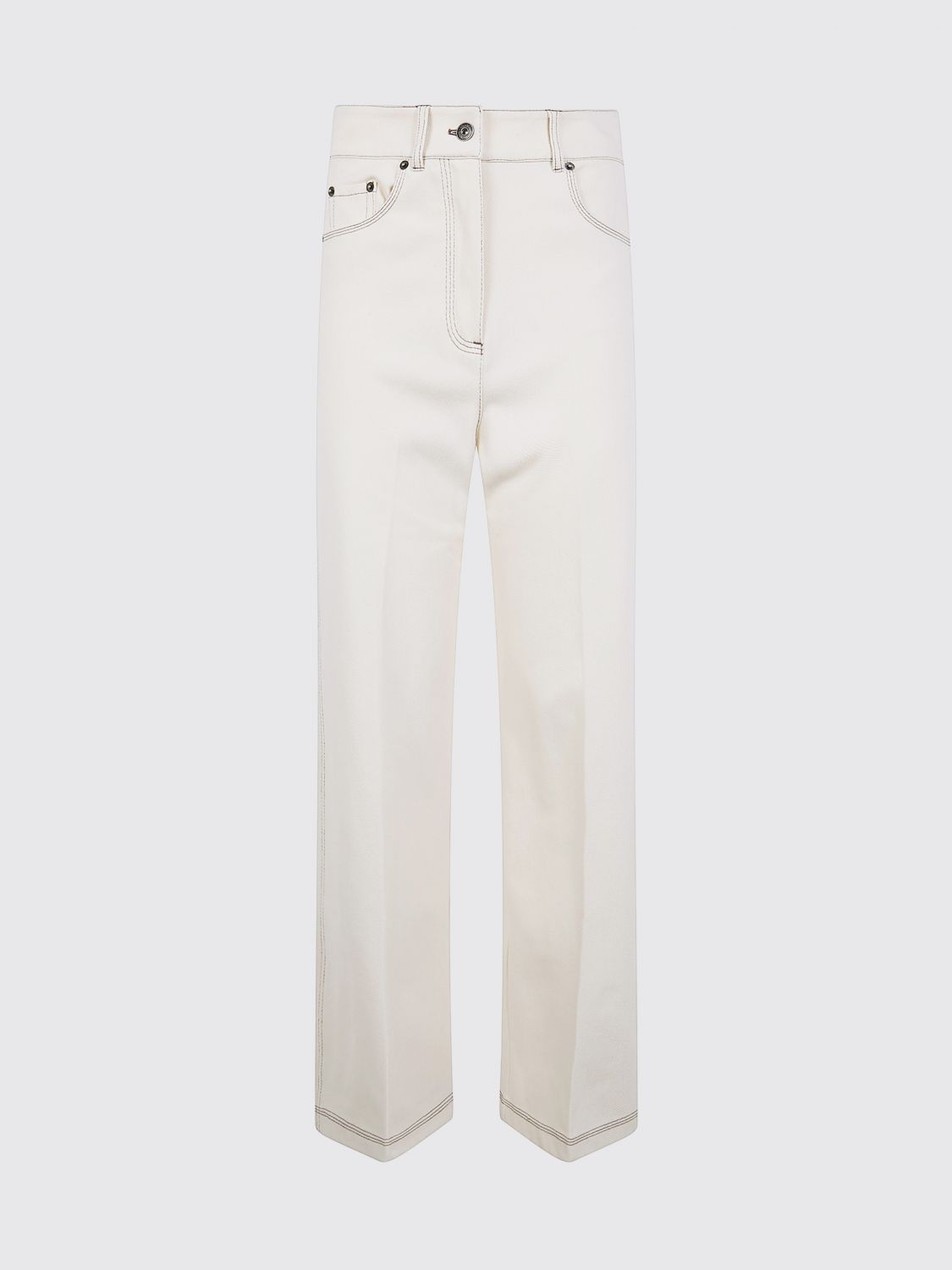 Max Mara Jeans Woman White MAX MARA