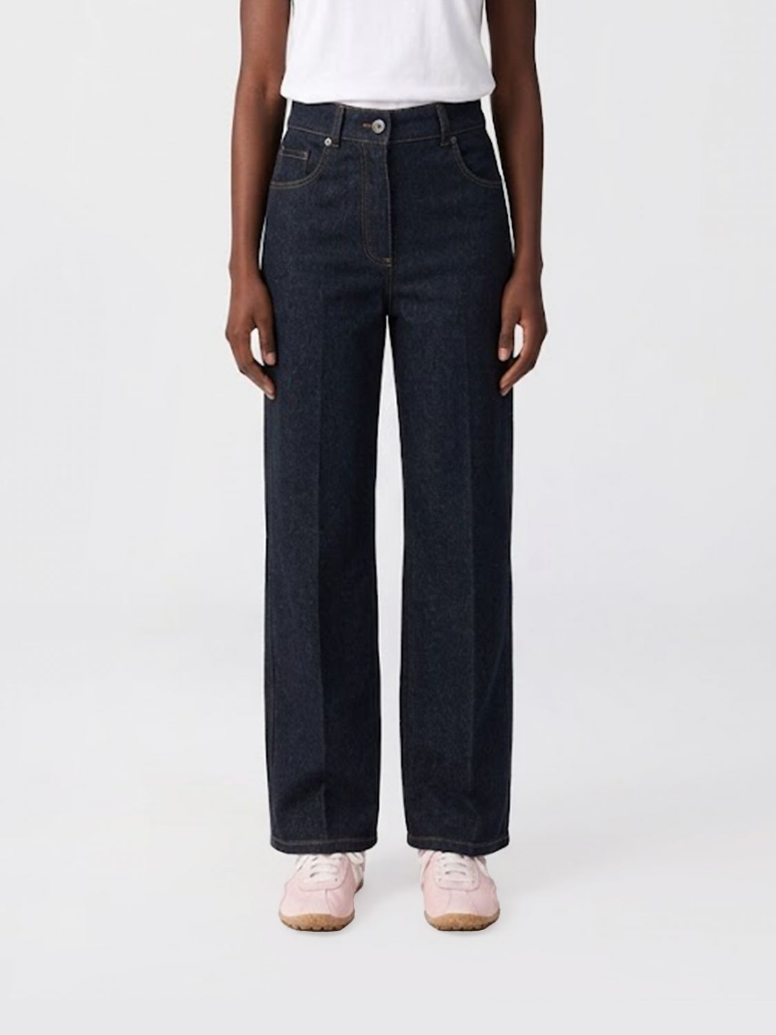 Max Mara Jeans Woman Blue MAX MARA