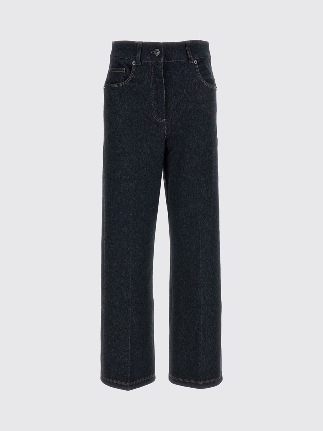Max Mara Jeans Woman Blue MAX MARA