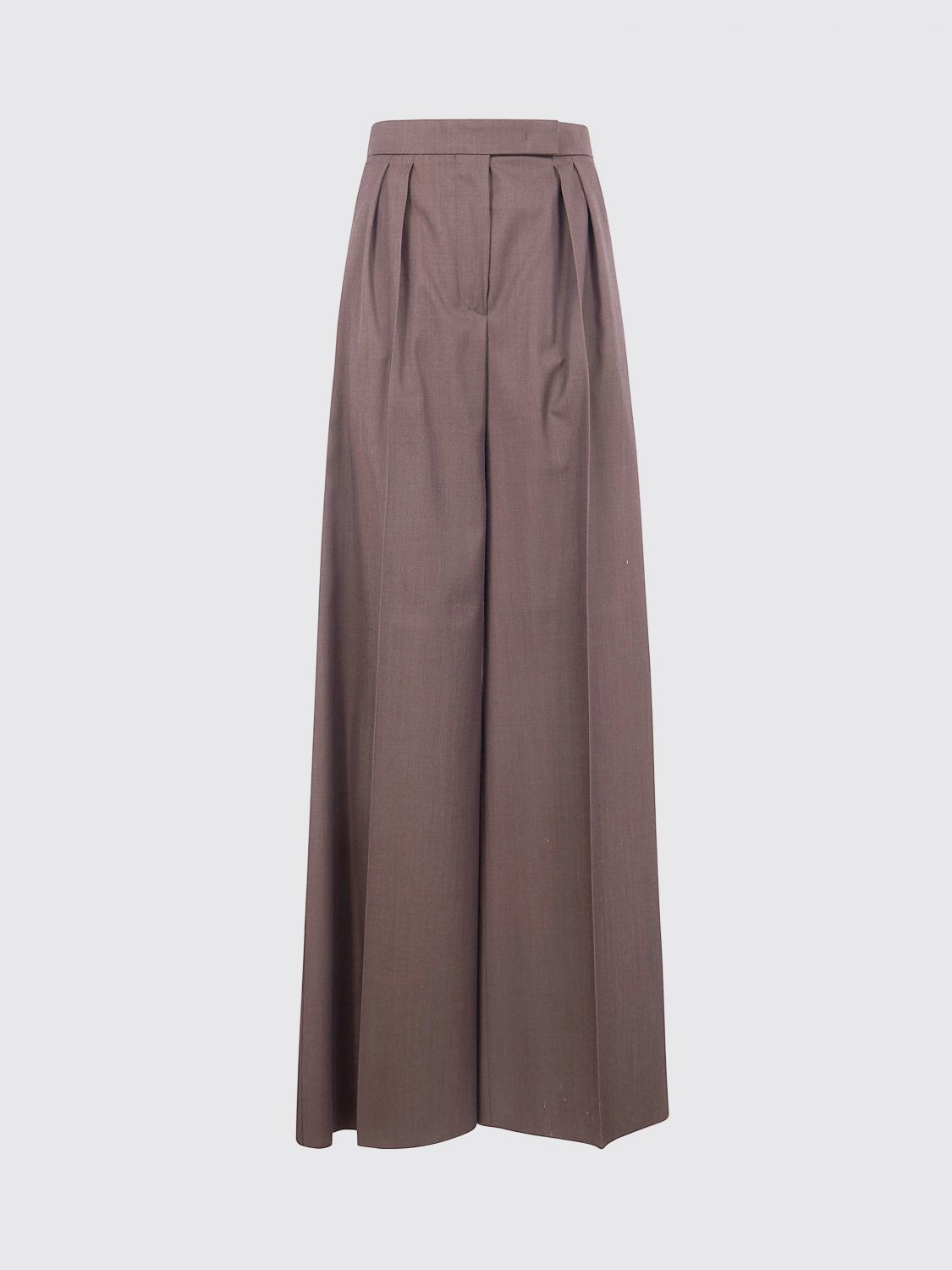 Max Mara Pants Woman Beige MAX MARA