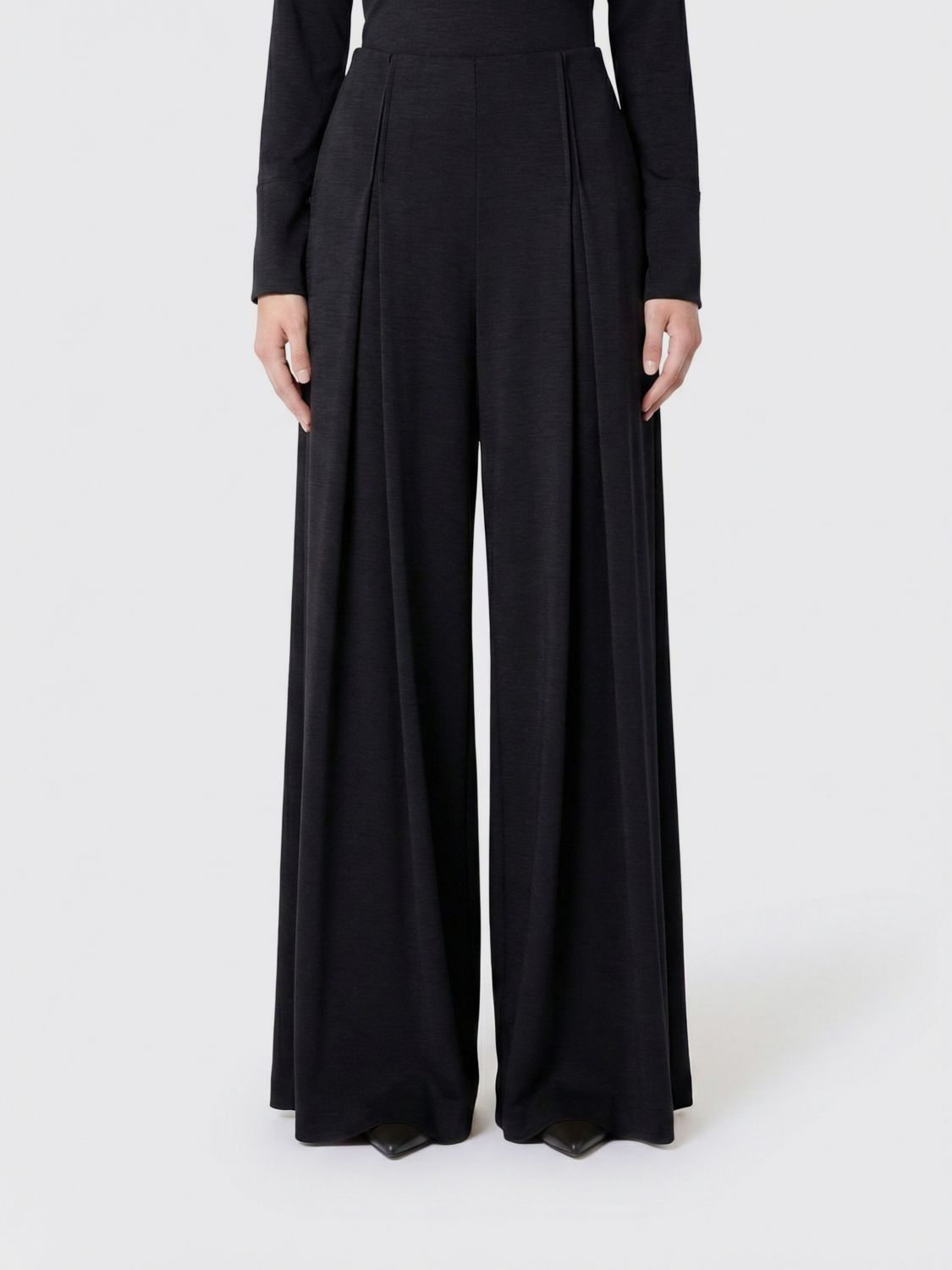 Max Mara Pants Woman Black MAX MARA
