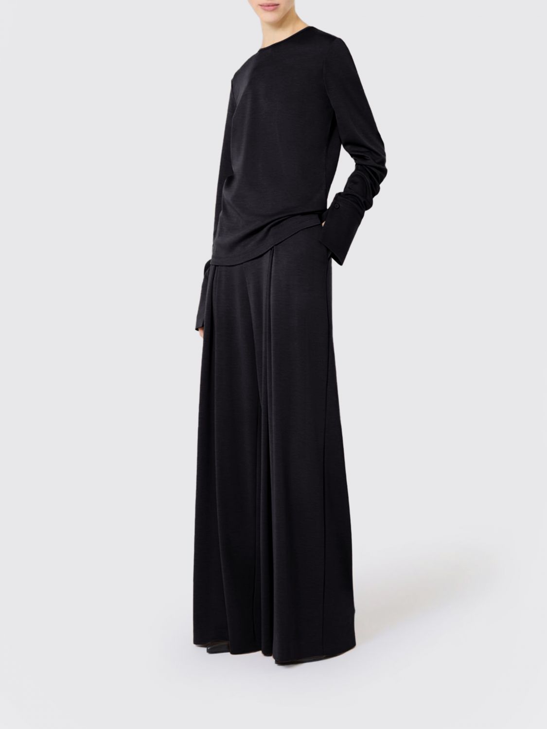 Max Mara Pants Woman Black MAX MARA