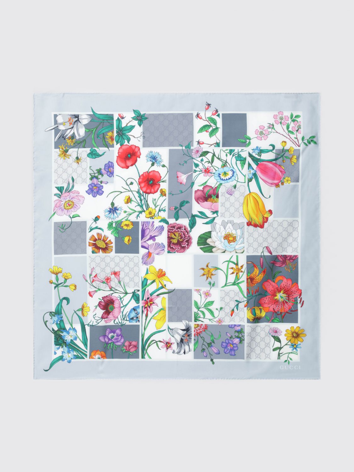 Gucci Neck Scarf Woman Pearl GUCCI
