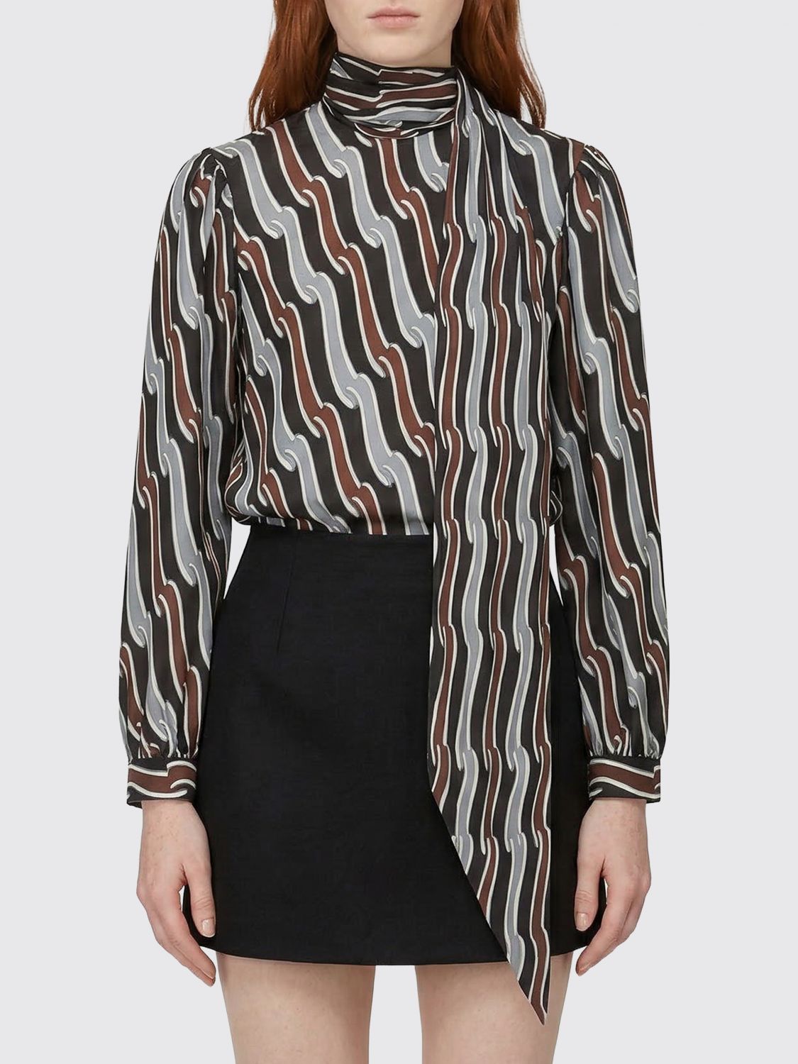 Gucci Shirt Woman Grey GUCCI
