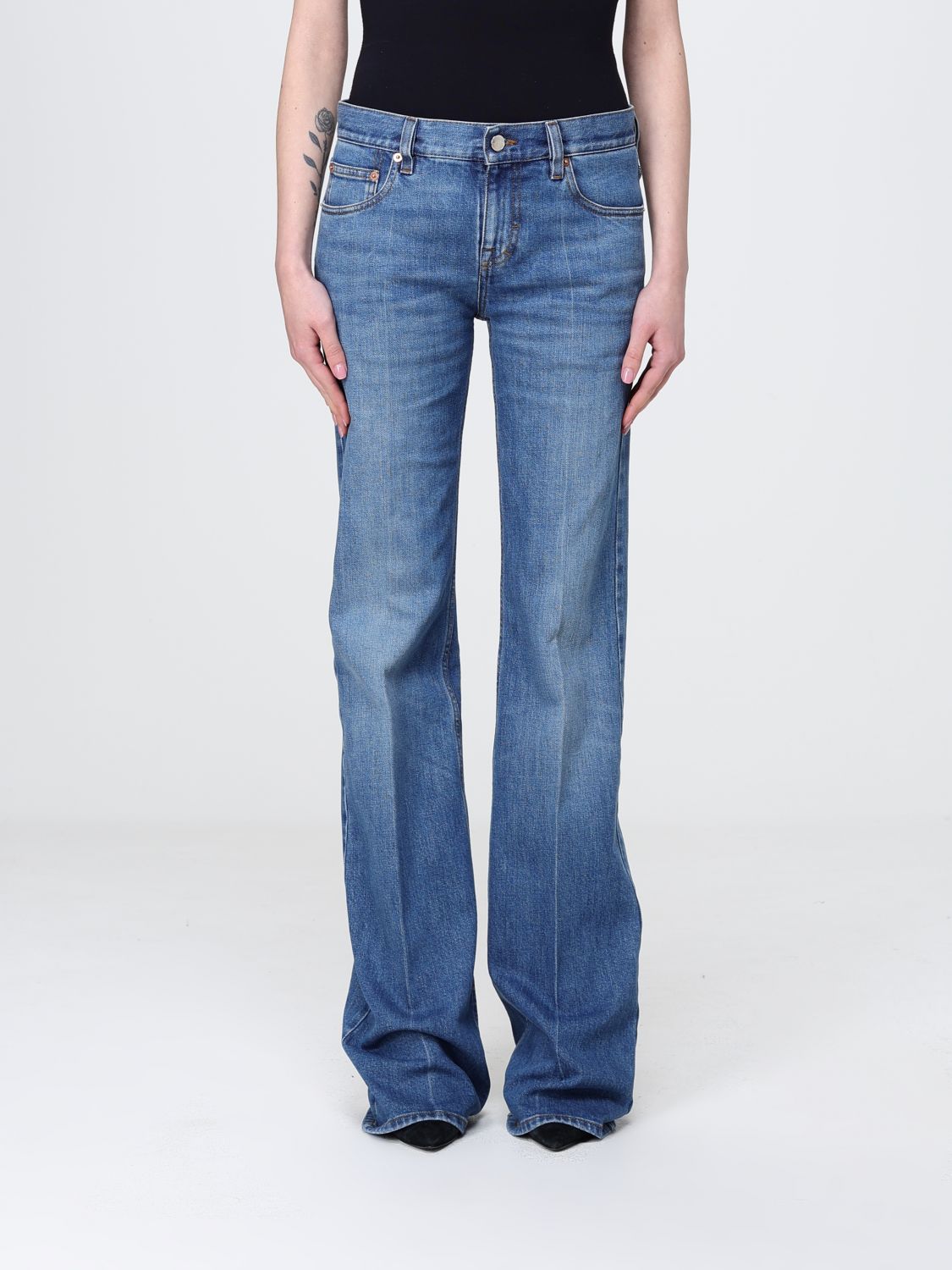 Gucci Jeans Woman Blue GUCCI