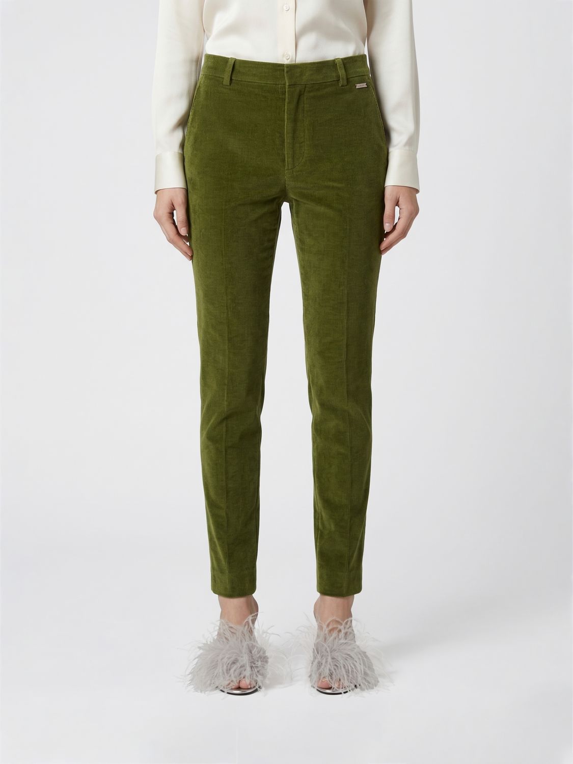 Gucci Pants Woman Green GUCCI