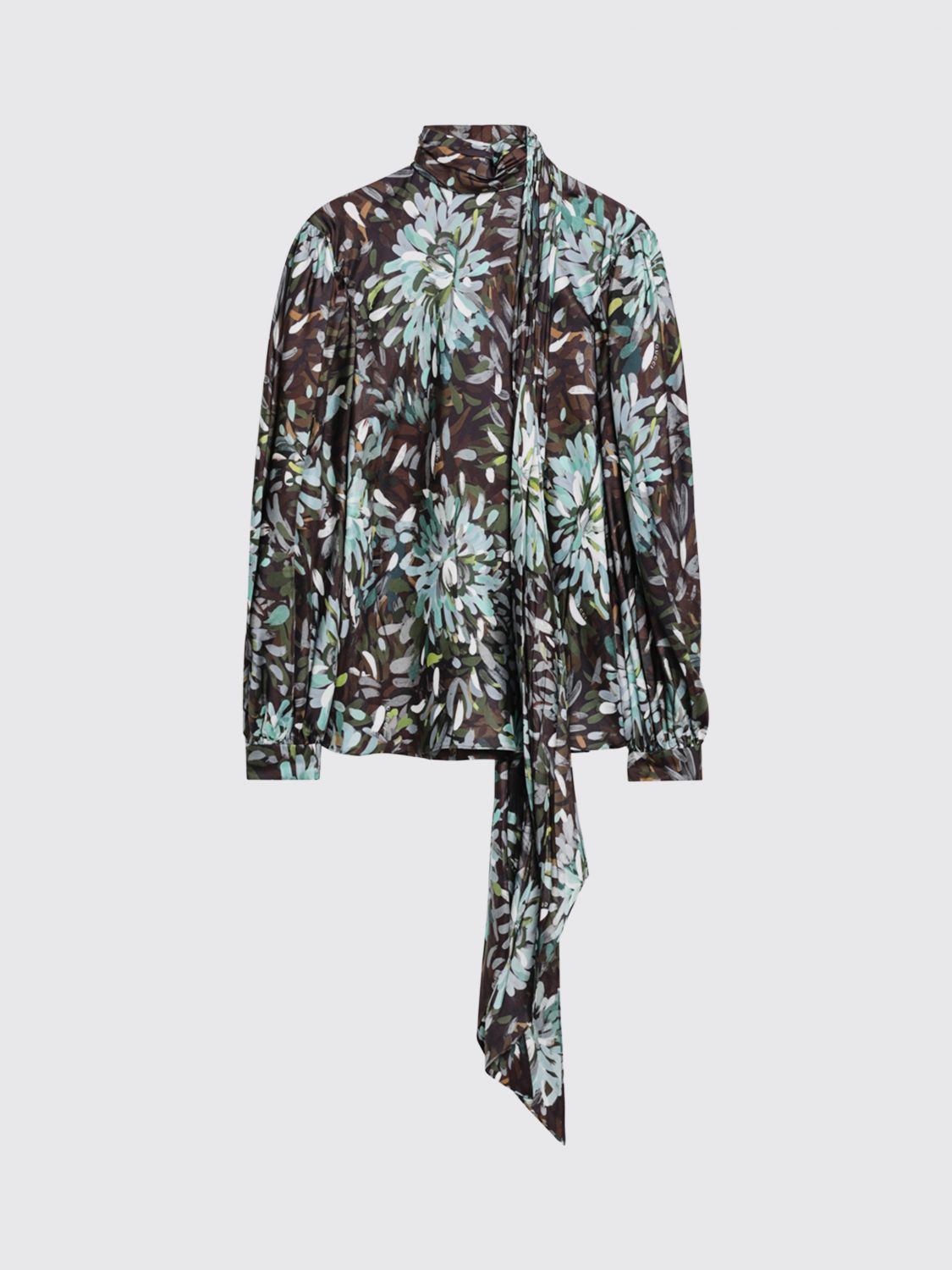 Gucci Shirt Woman Gnawed Blue GUCCI