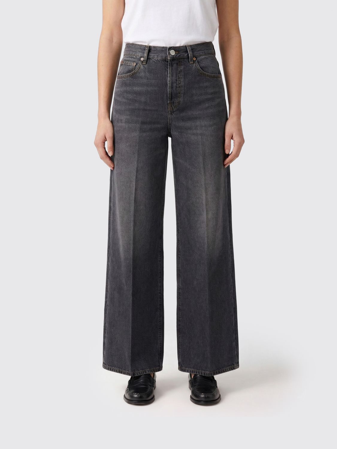 Gucci Jeans Woman Grey GUCCI