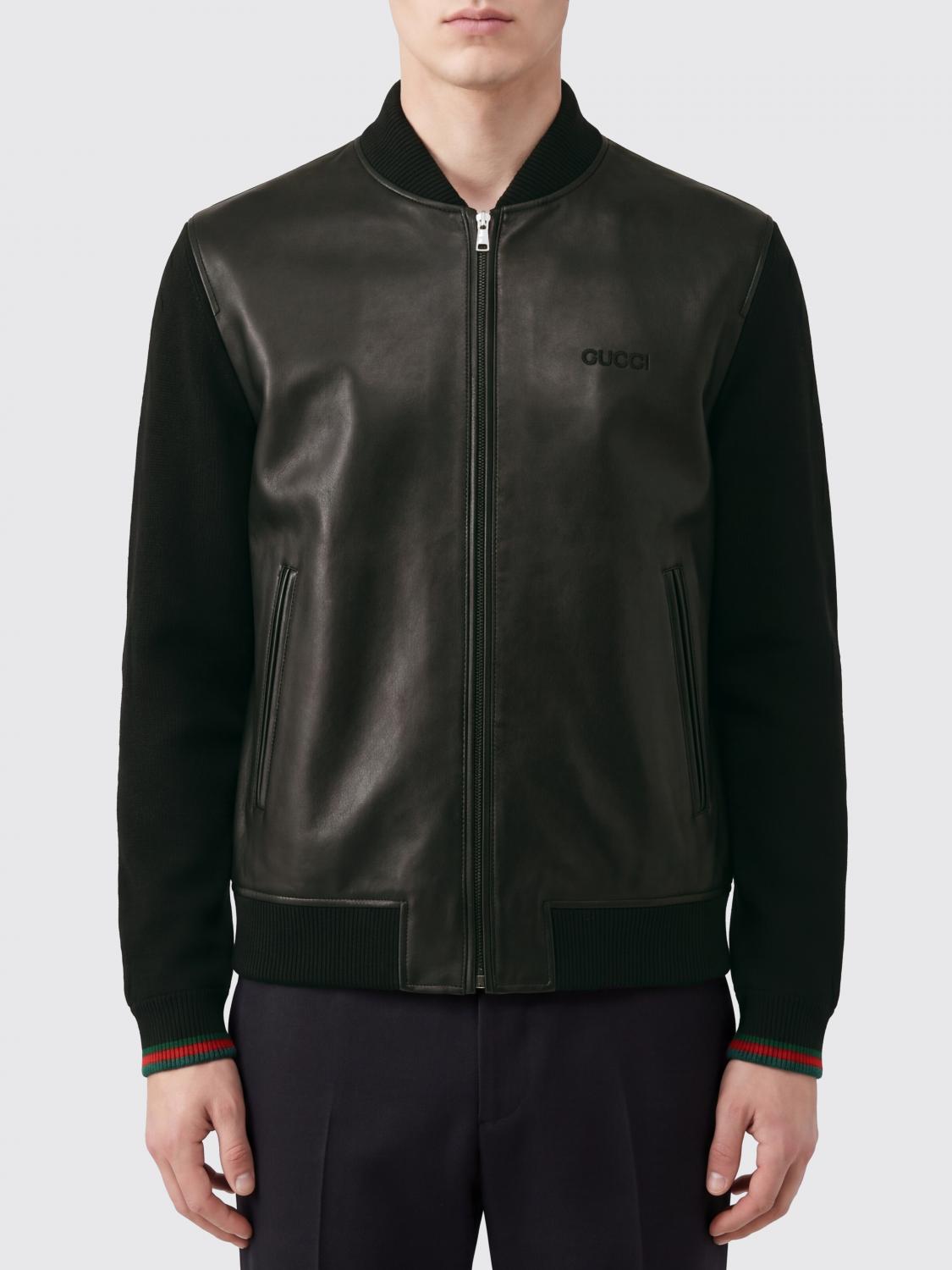 Gucci Jacket Men Black GUCCI