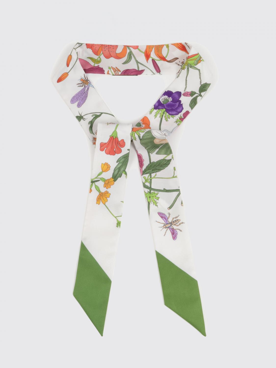 Gucci Neck Scarf Woman Green GUCCI