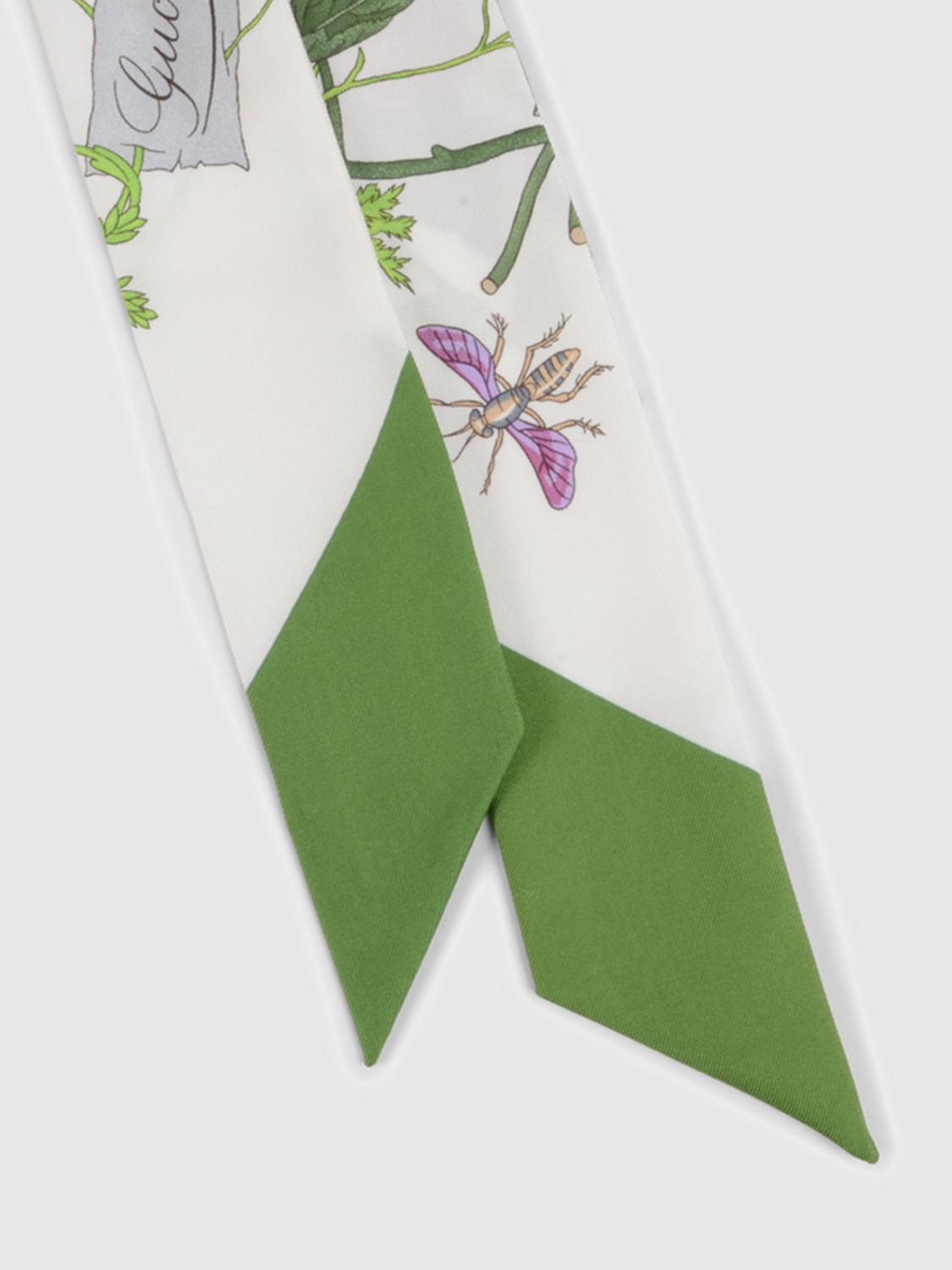 Gucci Neck Scarf Woman Green GUCCI
