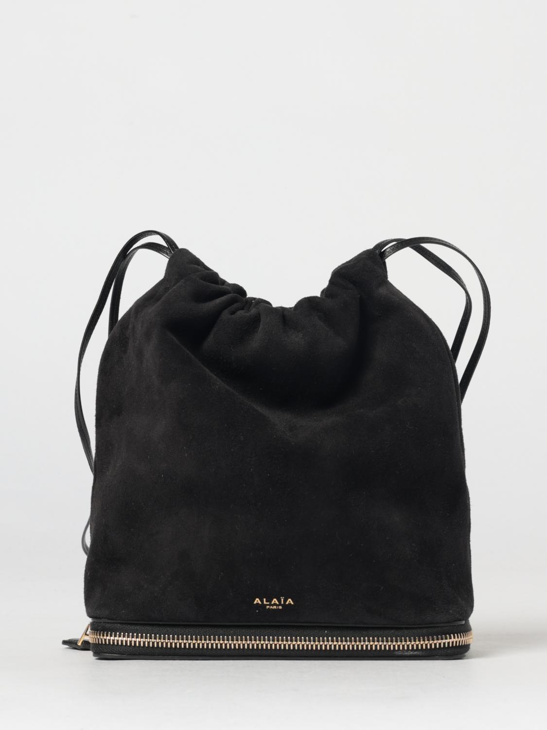 AlaiA Women Le Pochon Bag AlaiA In Suede ALAIA