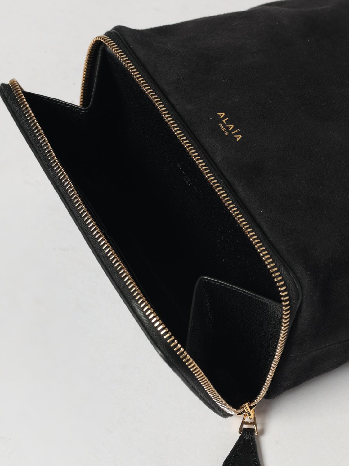 AlaiA Women Le Pochon Bag AlaiA In Suede ALAIA