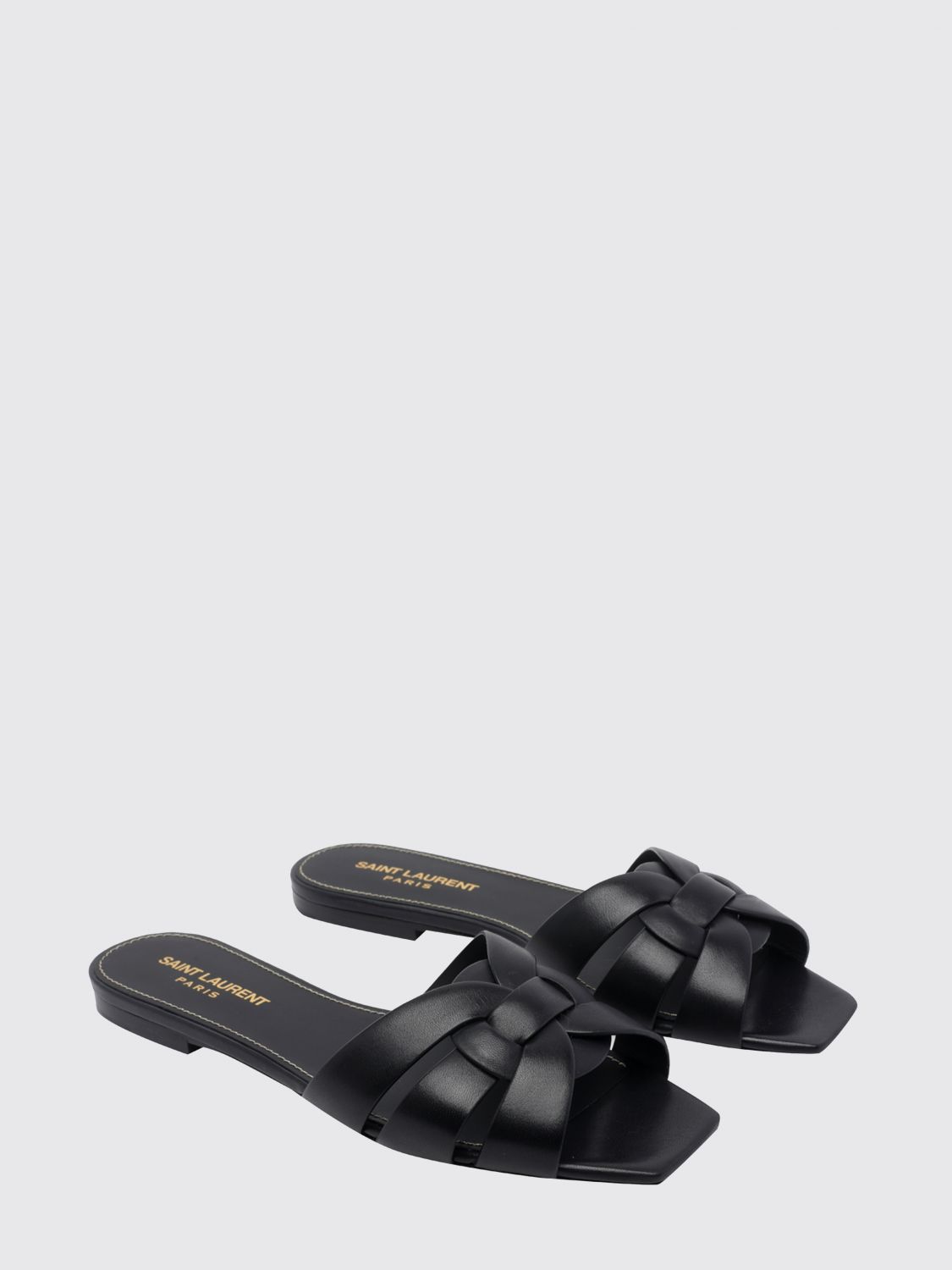 Saint Laurent Heeled Sandal Woman Black