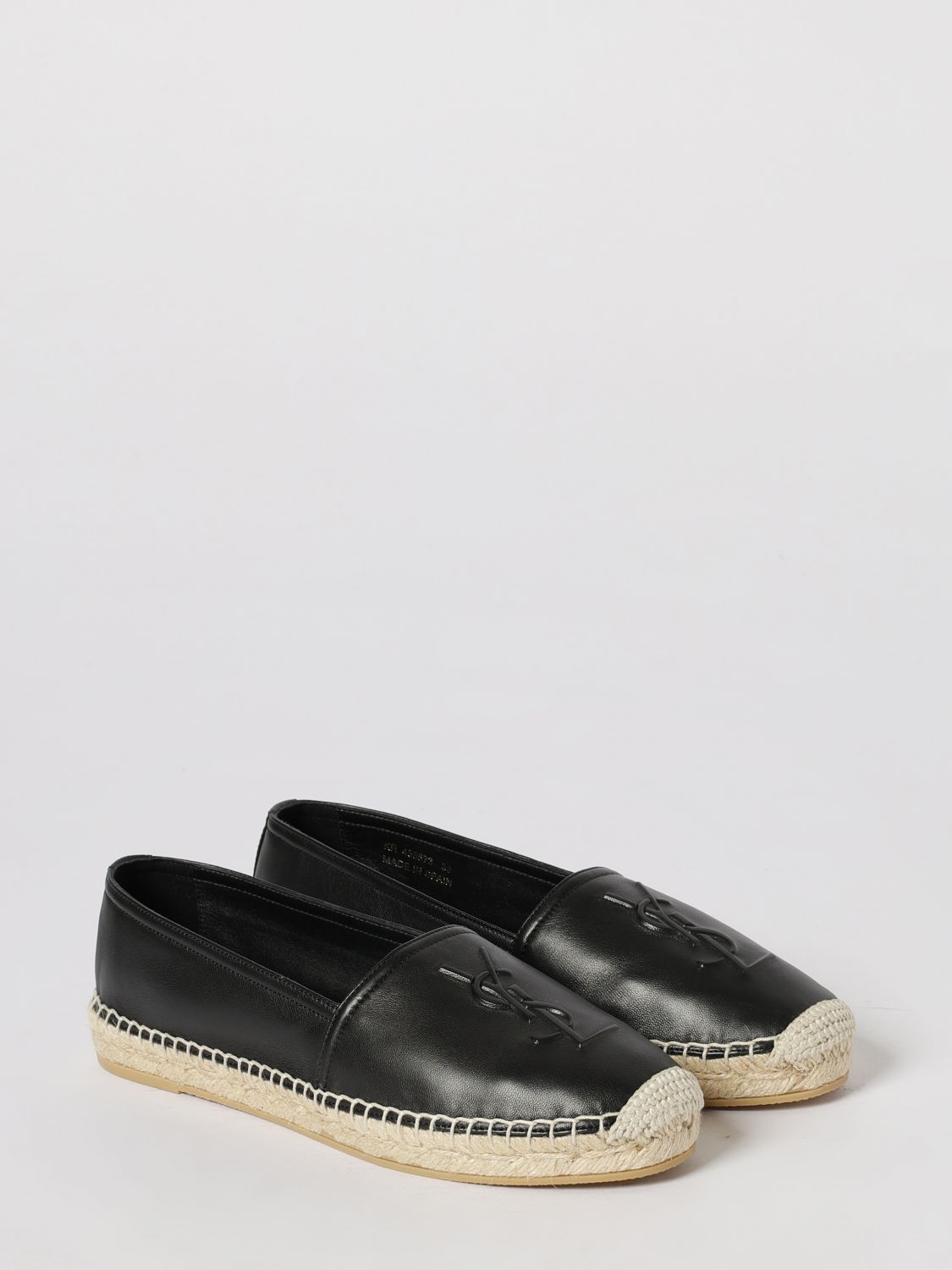 Saint Laurent Espadrille Woman Black