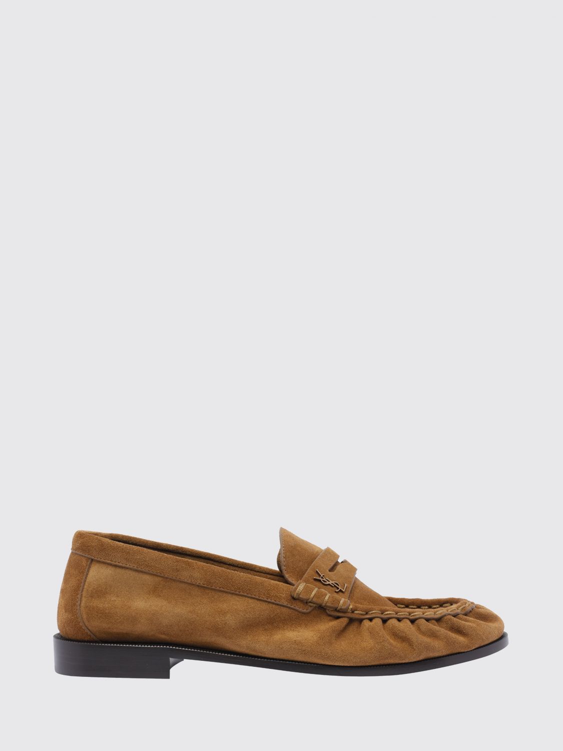 Saint Laurent Loafers Men Brown
