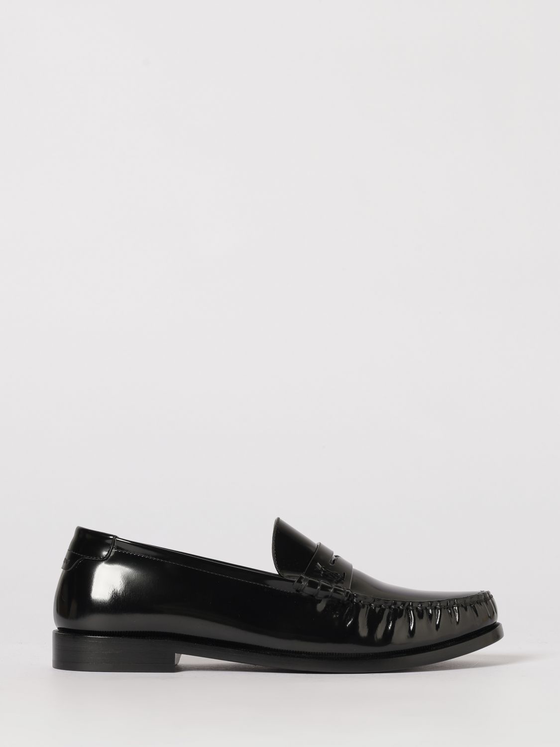 Saint Laurent Loafers Men Black SAINT LAURENT
