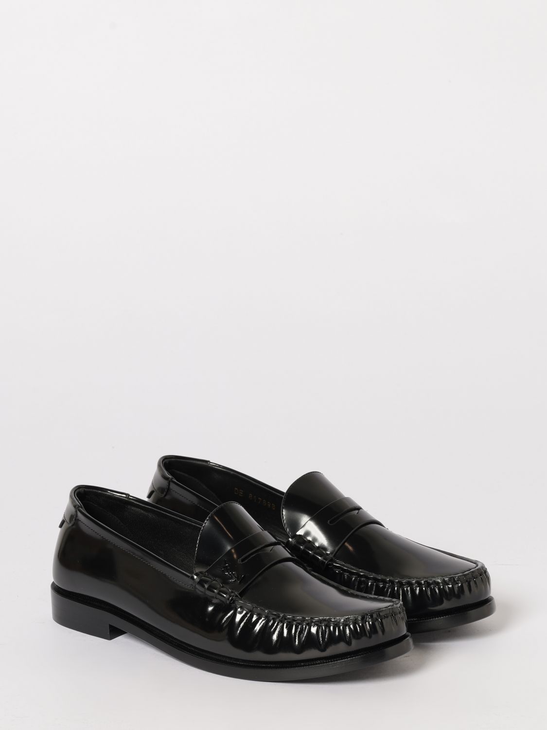 Saint Laurent Loafers Men Black SAINT LAURENT