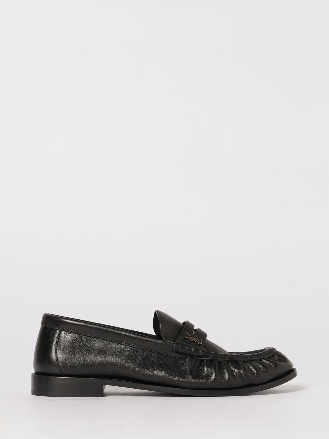 Saint Laurent Loafers Men Black SAINT LAURENT